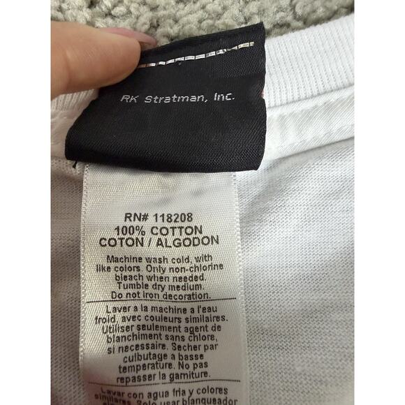 Harley Davidson Rolling To Remember Shirt Mens XL White DC Graphic Tee - Picture 5 of 9